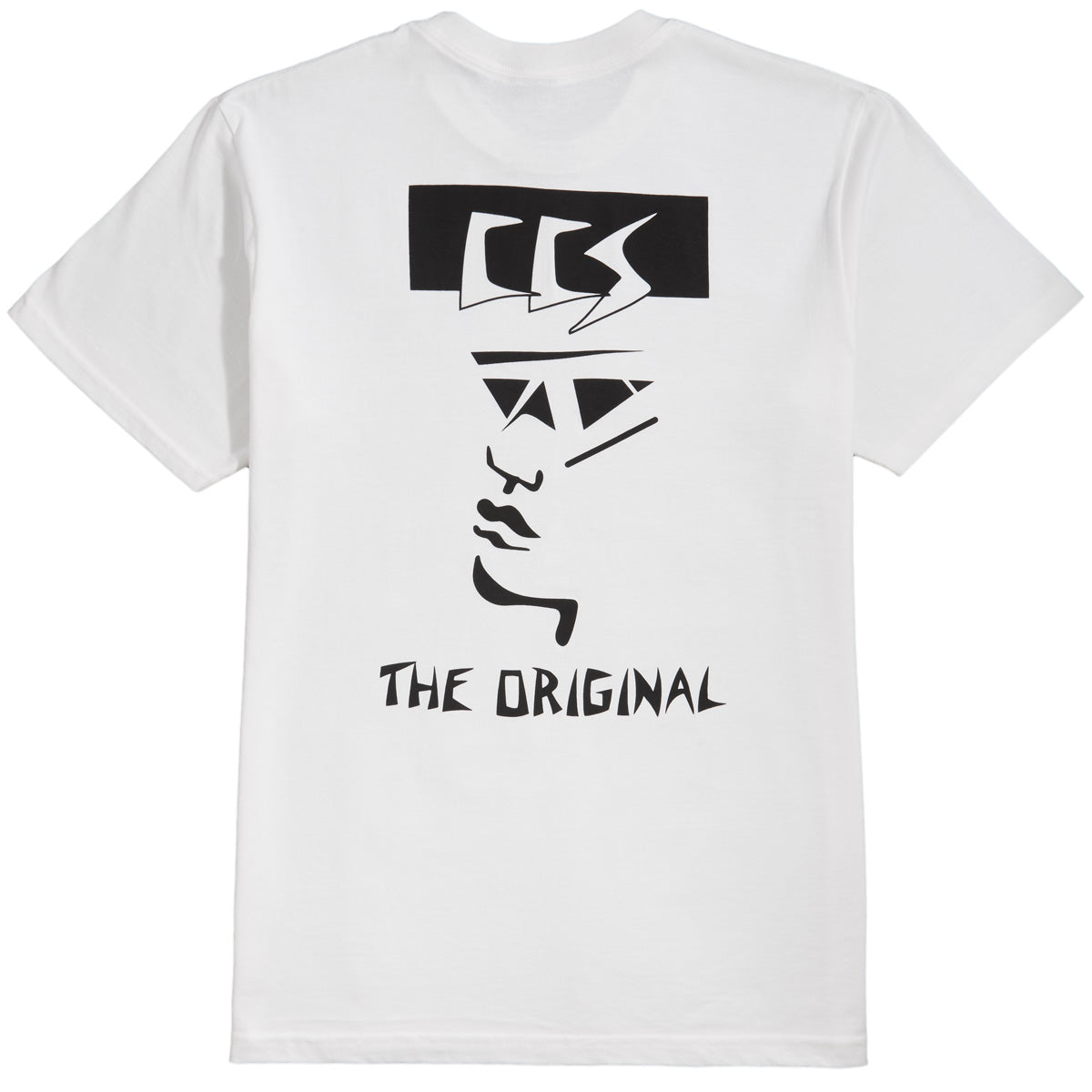 CCS OG Face T-Shirt - White/Reflective Black image 1