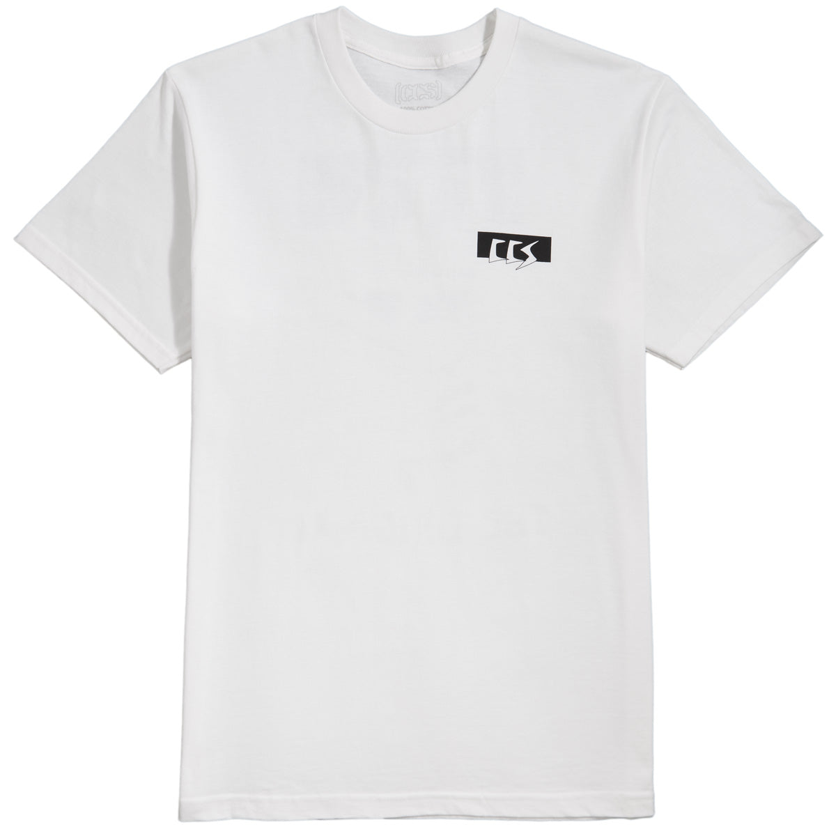 CCS OG Face T-Shirt - White/Reflective Black image 2