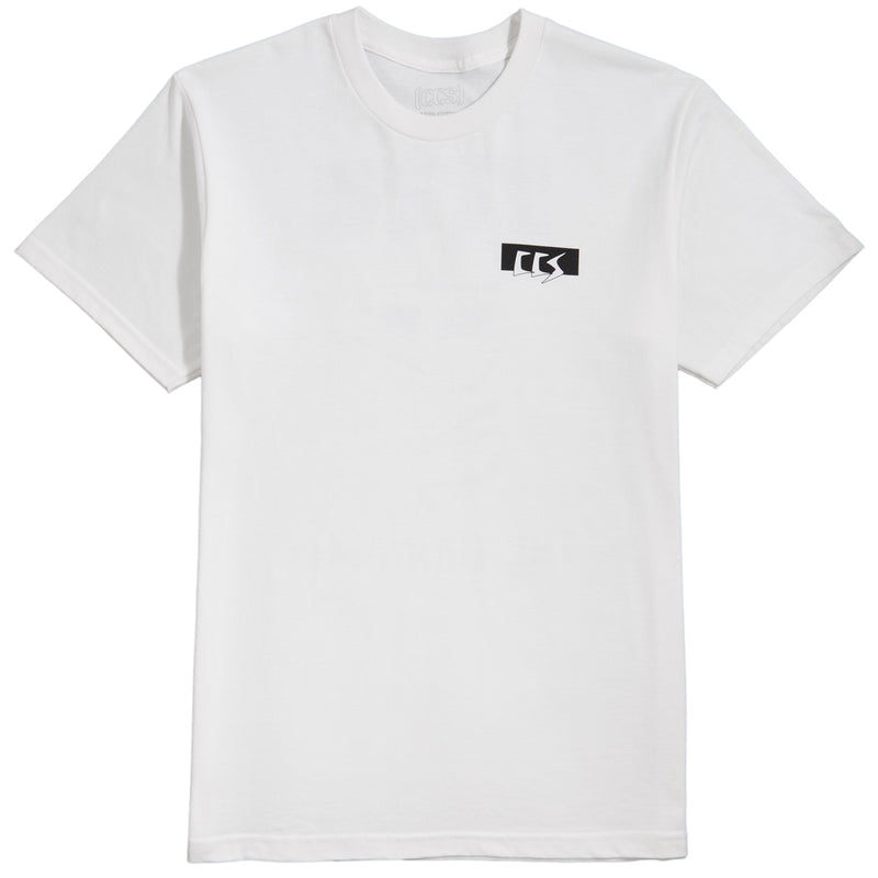 CCS OG Face T-Shirt - White/Reflective Black