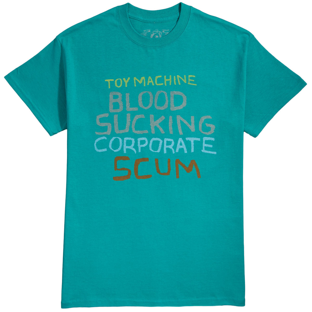 Toy Machine Bloodsucking Scum T-Shirt - Jade image 1