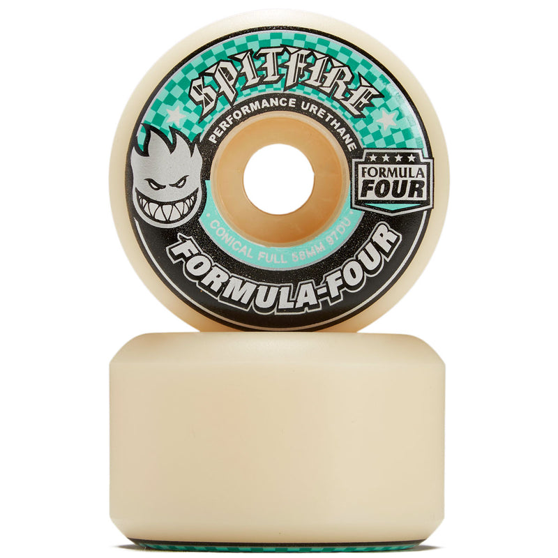 Spitfire F4 97d Conical Full Skateboard Wheels - 58mm