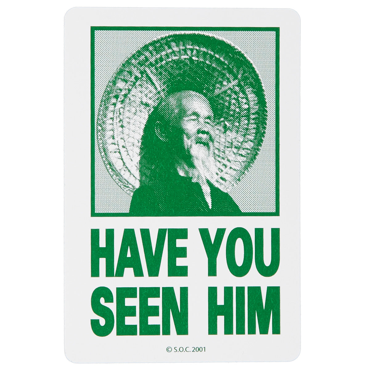 Powell Peralta Have You Seen Him Stickers - 4.25