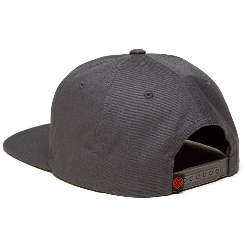 Powell-Peralta Winged Ripper Snapback Hat - Charcoal