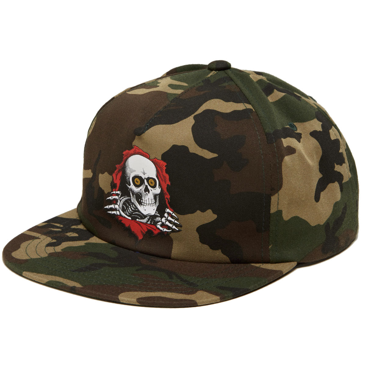 Powell-Peralta Ripper Snapback Hat - Camo image 1