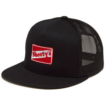 Shorty's OG Logo Mesh Snapback Hat - Black