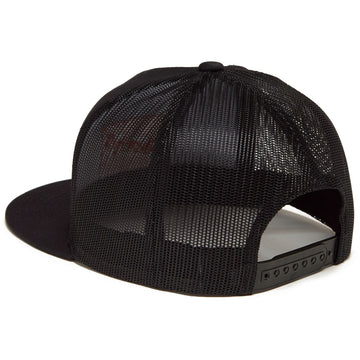 Shorty's OG Logo Mesh Snapback Hat - Black
