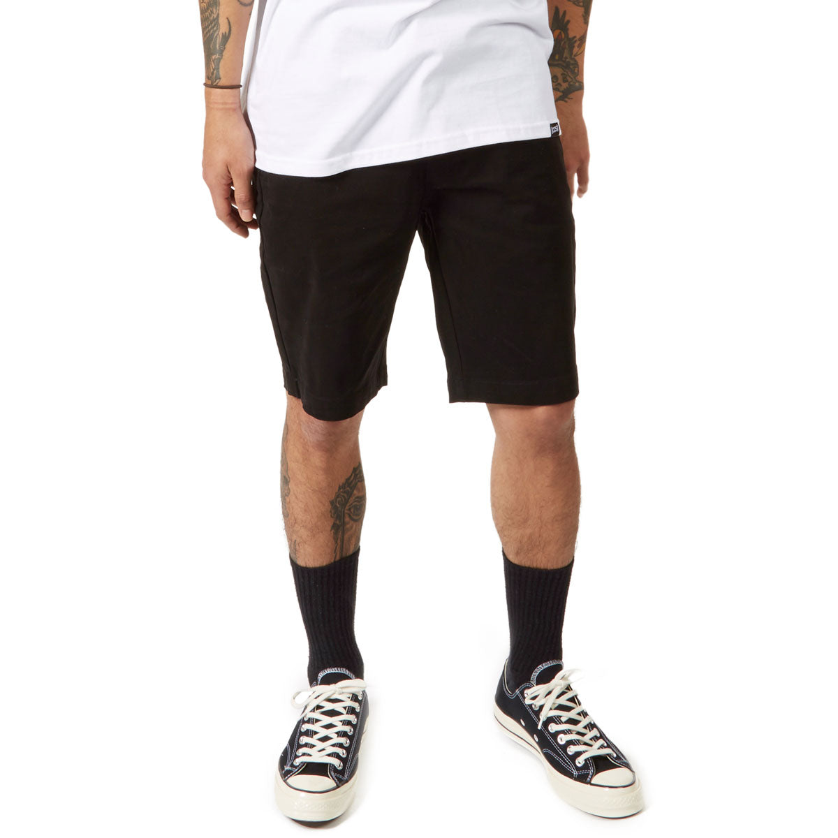 CCS Standard Plus Chino Shorts - Black image 1