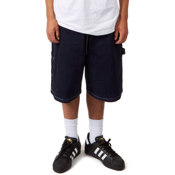semoh　NewCollapse Short Pants CCS Hammer Loop Jean Shorts - Bleach Wash