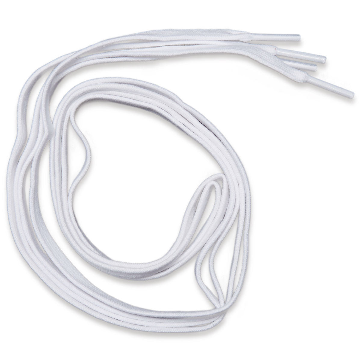 CCS Flat Lace Shoelaces - White - 45