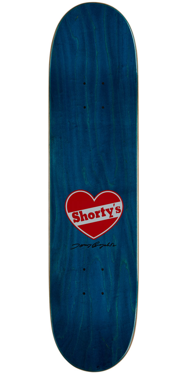 Shorty's Skate Wave Skateboard Deck - Black/Blue - 7.75