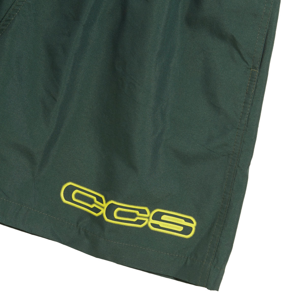 CCS 96 Neo Logo Shorts - Forest/Yellow image 3