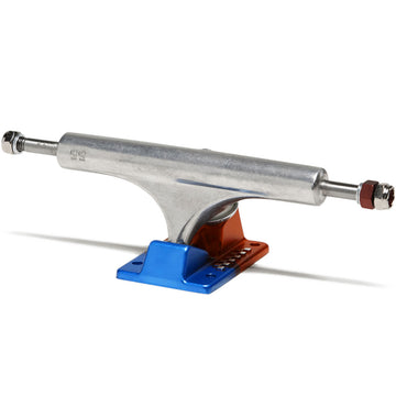 Ace AF1 Skateboard Trucks - Anodized Blue Orange/Polished - 55