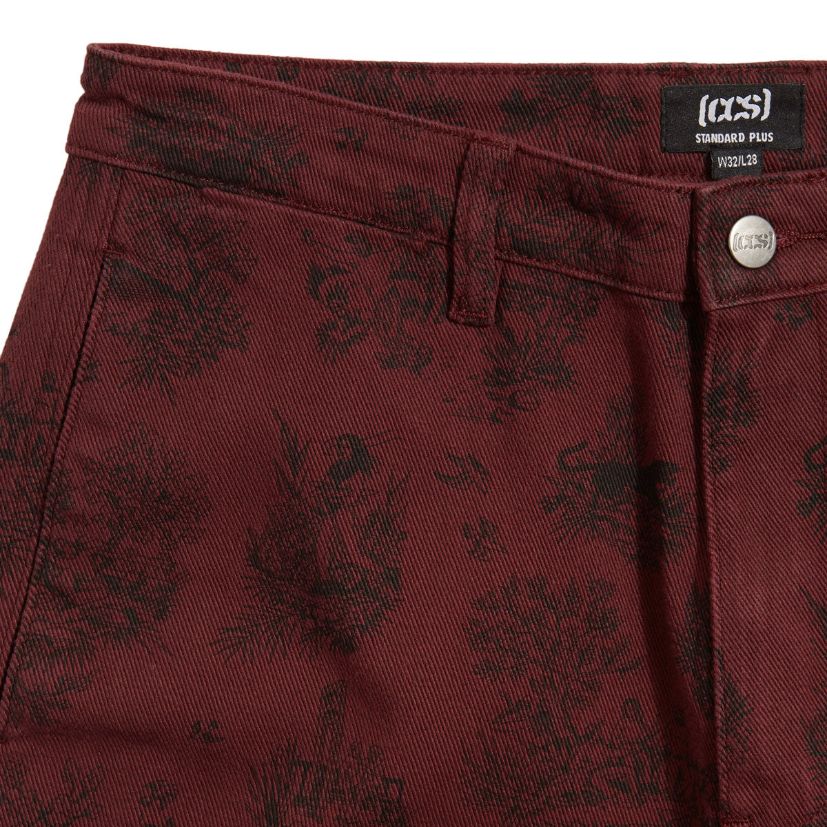CCS Original Relaxed Toile Chino Pants - Oxblood image 5