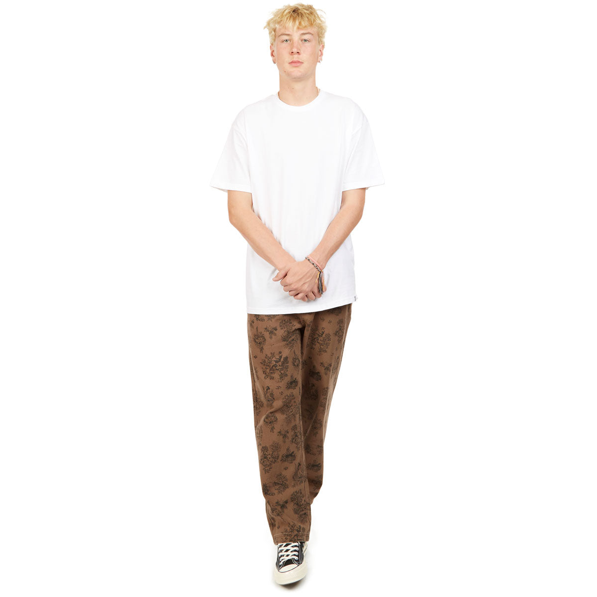 CCS Original Relaxed Toile Chino Pants - Brown Root image 3