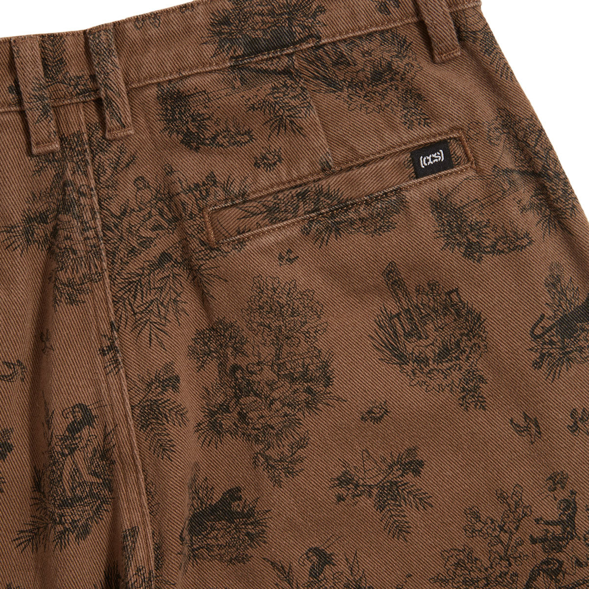 CCS Original Relaxed Toile Chino Pants - Brown Root image 6