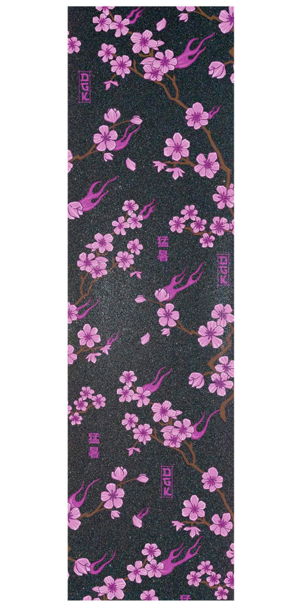 DGK Fire Blossom Grip tape - Black/Pink