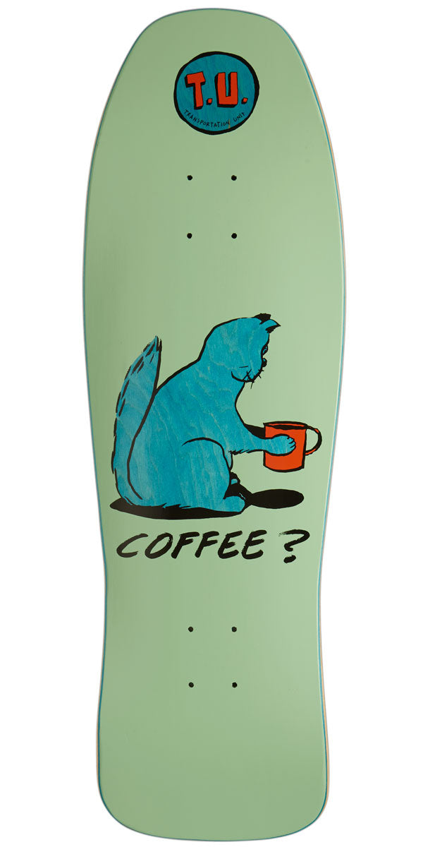 Transportation Unit Coffee Skateboard Deck - 9.85