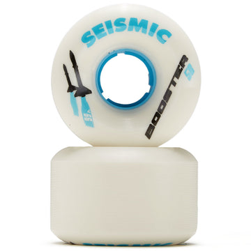 Seismic Booster 99a Longboard Wheels - White/Blue - 58mm
