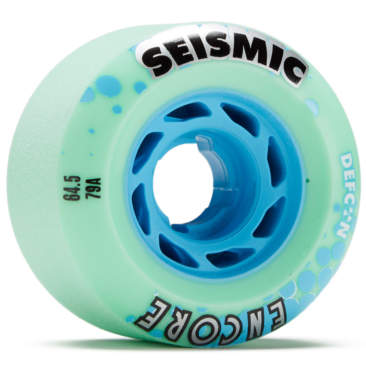 Seismic Encore 79a Longboard Wheels - Mint - 64.5mm image 1