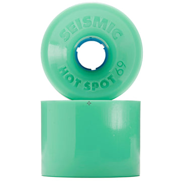 Seismic Hot Spot 80a Longboard Wheels - Mint - 69mm