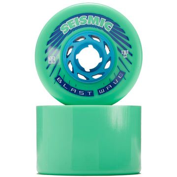 Seismic Blast Wave 80a Longboard Wheels - Mint - 78mm