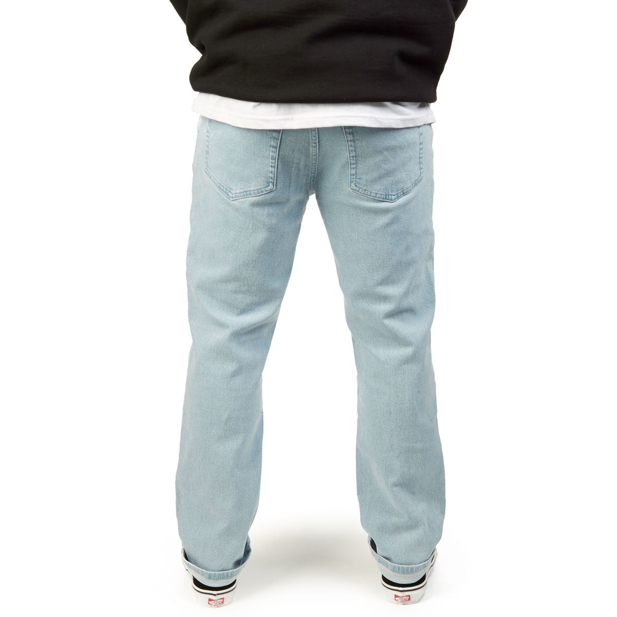 CCS 12oz Stretch Straight Denim Jeans - 12oz Bleach Wash image 4