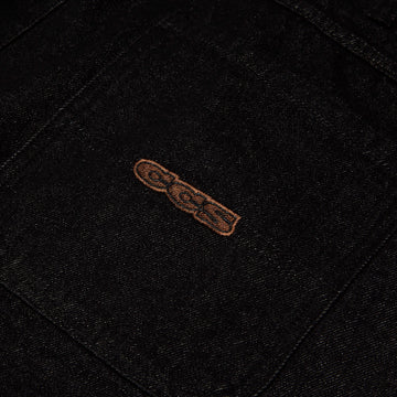 CCS Baggy Taper Denim Jeans - Black