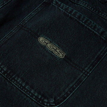 CCS Baggy Taper Denim Jeans - RL Acid Green