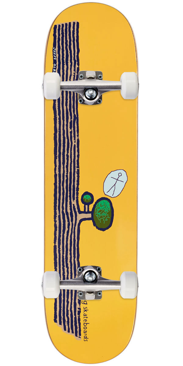 Frog Tree Jump Jesse Alba Skateboard Complete - Orange - 8.00