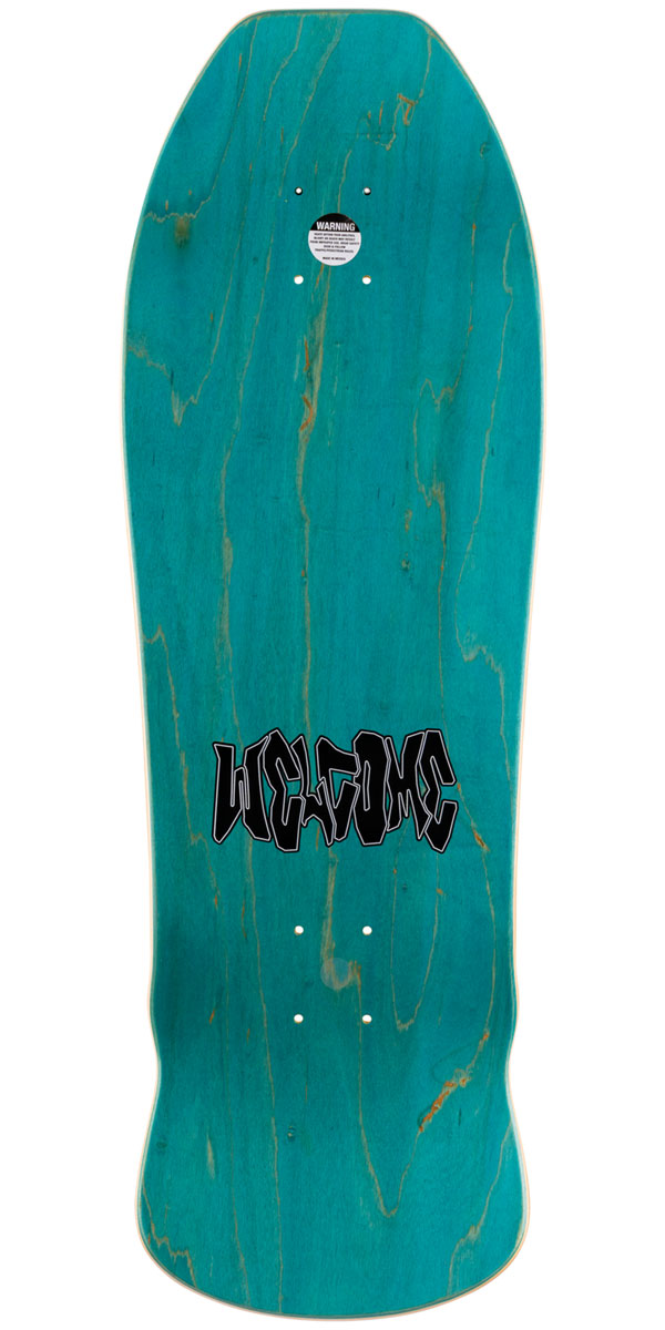 Welcome Dragon On A Early Grab Skateboard Complete - Neon Dipped Yellow - 10.00