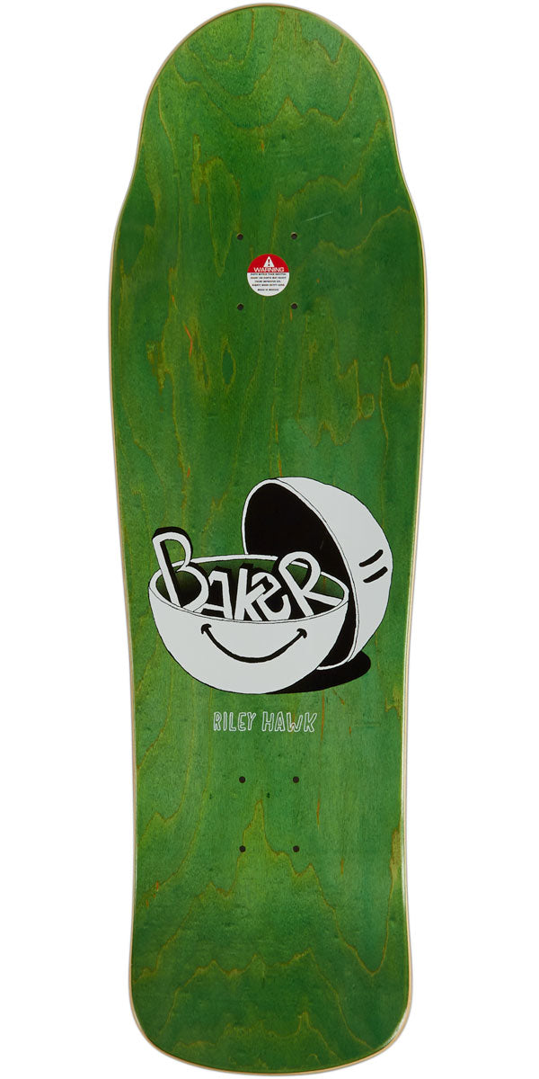 Baker Riley Big Bodies Shaped Skateboard Deck - 9.50
