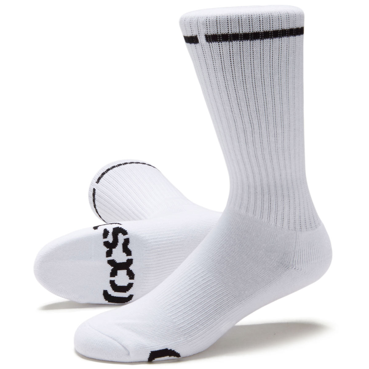 CCS Primary Socks - White/Black image 2