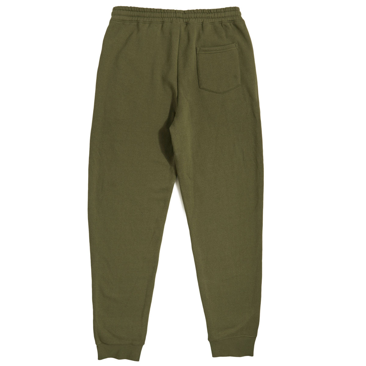 CCS Logo Rubber Patch Sweat Pants - Army Green image 4