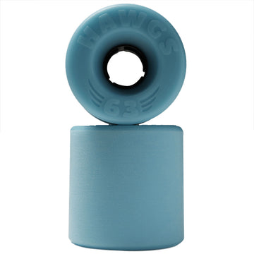Hawgs Doozies 78a Stone Ground Longboard Wheels - Blue - 63mm