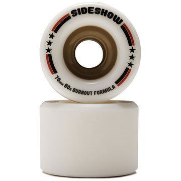 Venom Sideshow 80a Longboard Wheels - White - 70mm