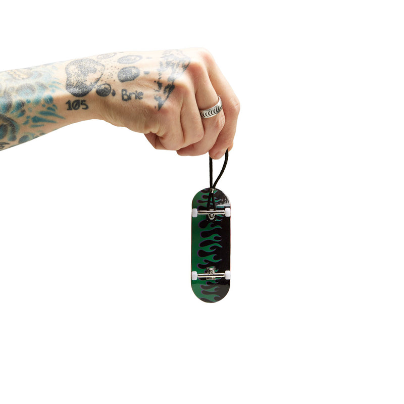 CCS Flames Fingerboard - Black/Green