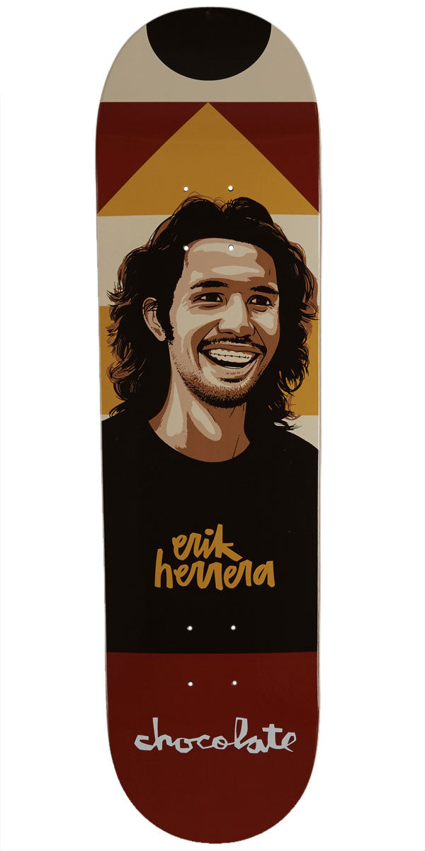 Chocolate Herrera Hecox Portrait Skateboard Deck - 8.25