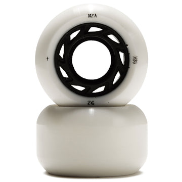 Welcome Orbs Ghost Lites 101a Skateboard Wheels - White/Black - 52mm