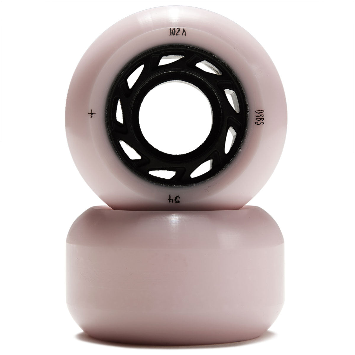 Welcome Orbs Ghost Lites 101A Skateboard Wheels - Pink/Black - 54mm image 2