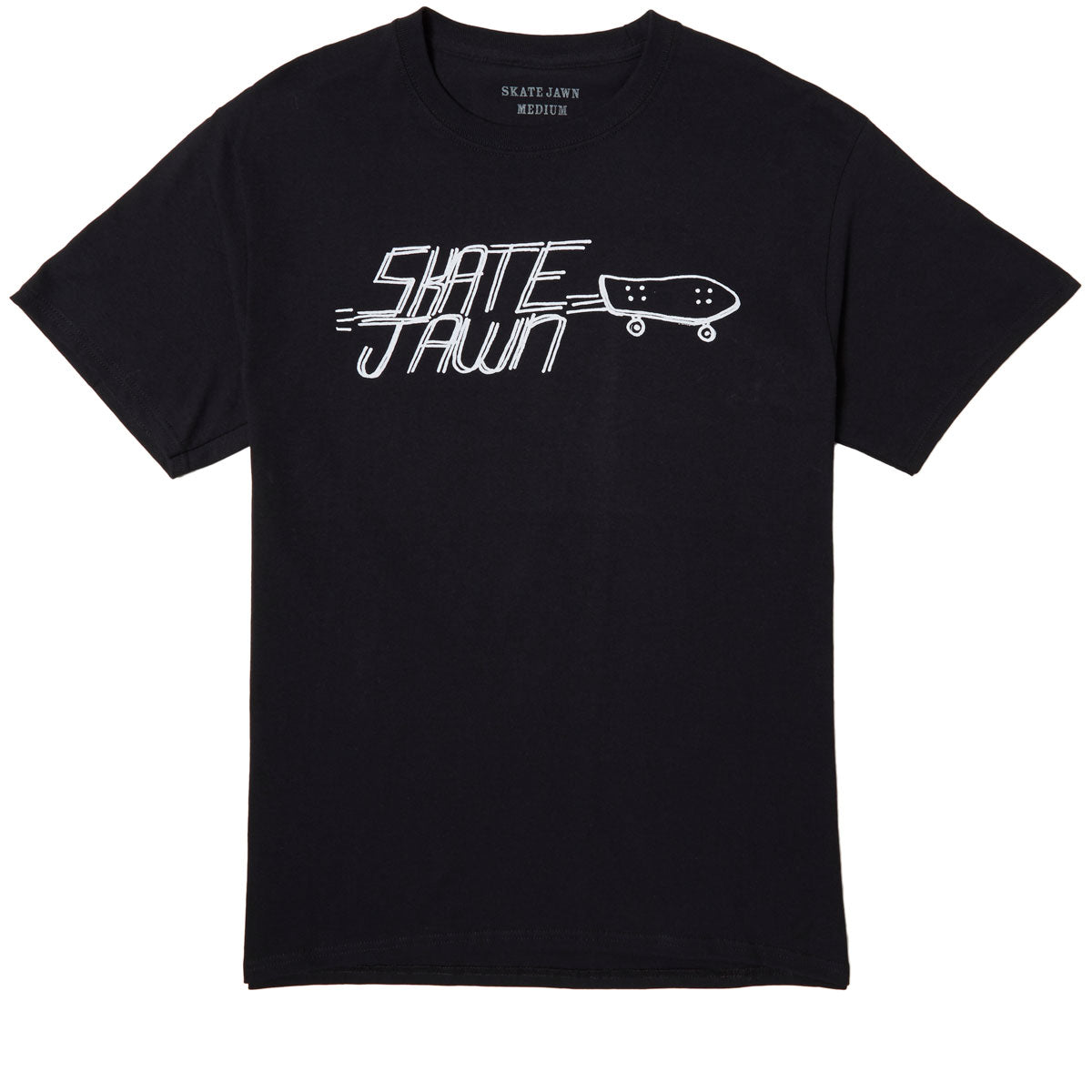 Skate Jawn Cruiser T-Shirt - Black image 1