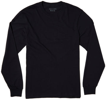 Skate Jawn Sewer Cap Long Sleeve T-Shirt - Black