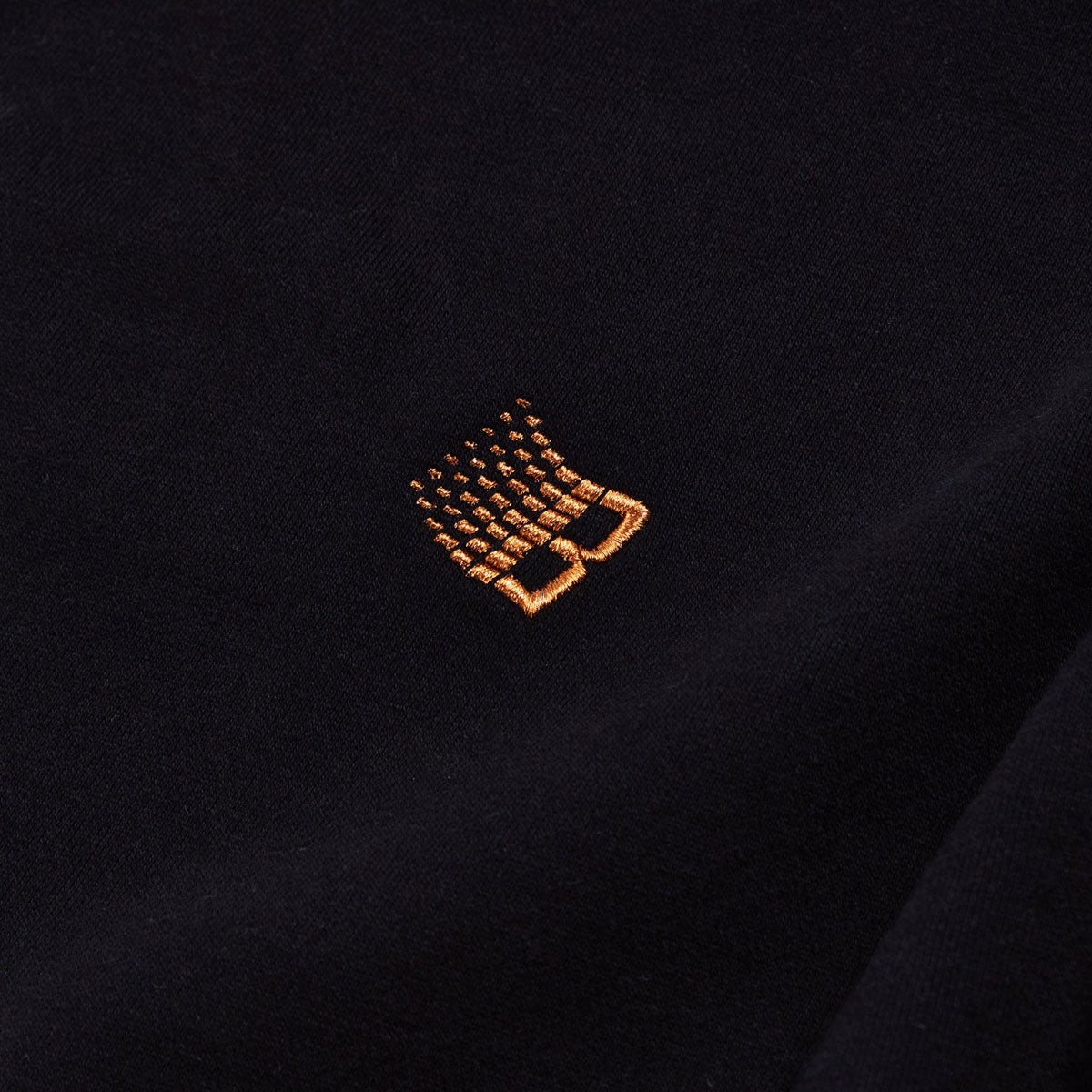 Bronze 56k Logo Crewneck Sweatshirt - Black image 2