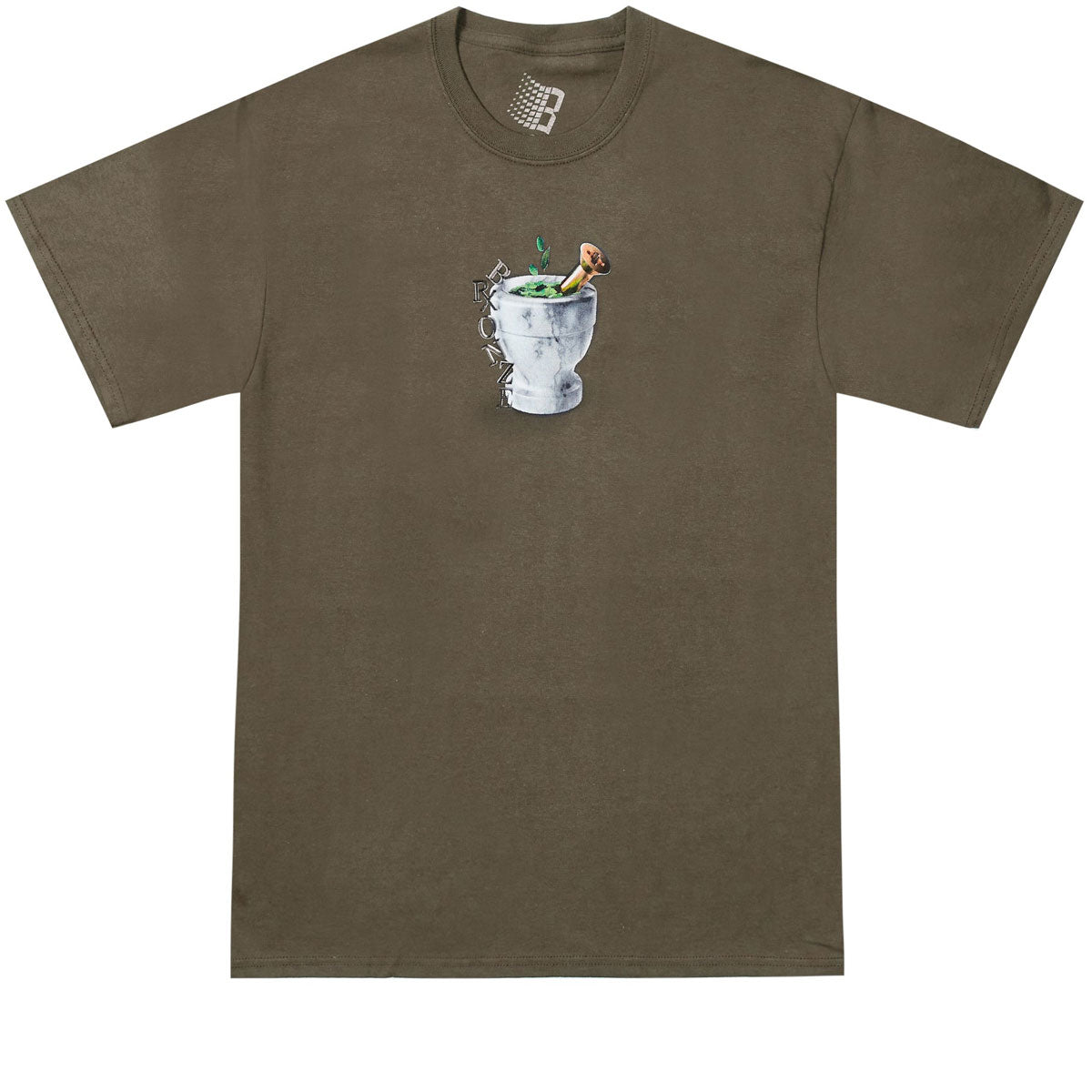 Bronze 56k Spices T-Shirt - Dusty Brown image 1