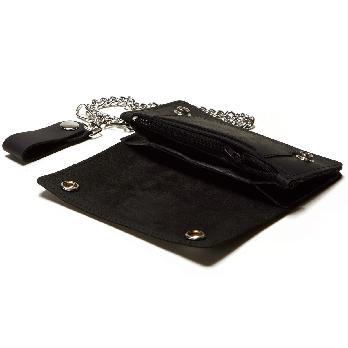 Dogtown Suicidal Large Leather Chain Wallet - Black image 2