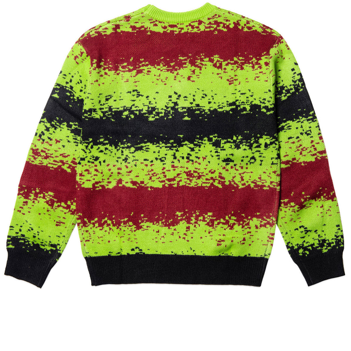 Hoddle Spray Stripe Knit Shirt - Green/Red image 2
