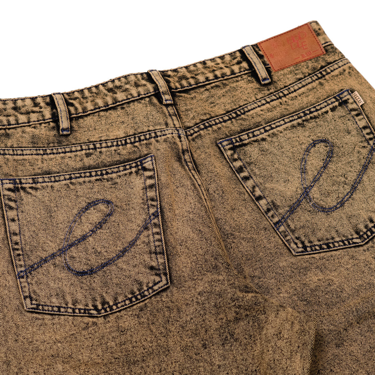 Hoddle 12oz Denim Ranger Jeans - Brown Acid Wash – CCS