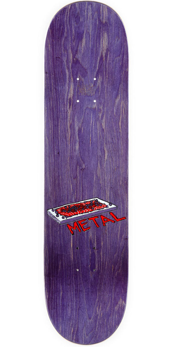Metal Silas Bakwas Skateboard Deck - 8.25