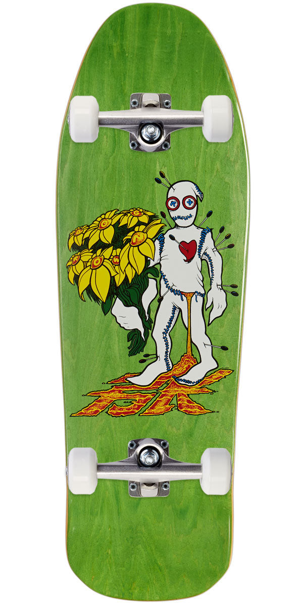 Dogtown Bryce Kanights Flower Guy 1 Reissue Skateboard Complete - Assorted Stains - 10.125