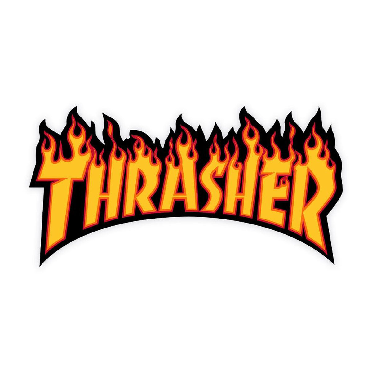 Thrasher Flame Logo Stickers image 1