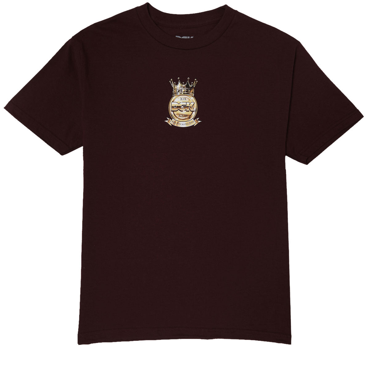 DGK Og Crest T-Shirt - Burgundy image 2